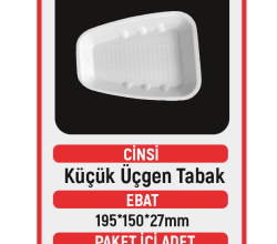 Small Triangle Plate