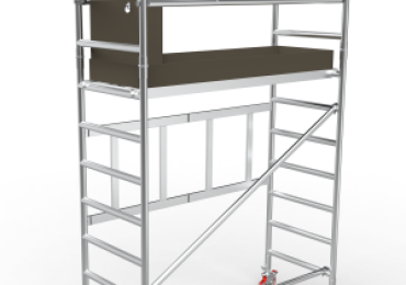 PRO Foldable Aluminum Scaffolding – 4 M