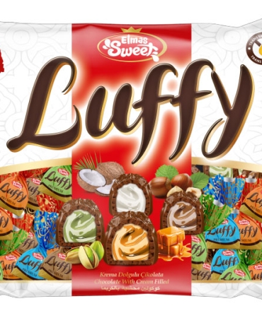 Elmas Sweet Luffy – Mixed Chocolate with Creamy Filling